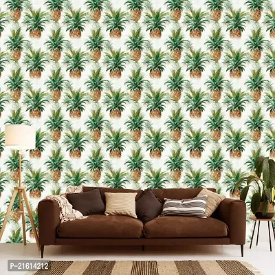 DeCorner - Self Adhesive Wallpaper for Walls (Pineapple) Extra Large Size (300x40) Cm Wall Stickers for Bedroom | Wall Stickers for Living Room | Wall Stickers for Kitchen | Pack of-1-thumb3