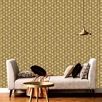 Self Adhesive Wallpapers (GoldenTikona) Wall Stickers Extra Large (300x40cm) for Bedroom | Livingroom | Kitchen | Hall Etc-thumb3