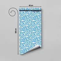 Self Adhesive Wallpapers (WaterGrass) Wall Stickers Extra Large (300x40cm) for Bedroom | Livingroom | Kitchen | Hall Etc-thumb1