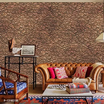 WALLWEAR - Self Adhesive Wallpaper For Walls And Wall Sticker For Home D&eacute;cor (Khurdura) Extra Large Size (300x40cm) 3D Wall Papers For Bedroom, Livingroom, Kitchen, Hall, Office Etc Decorations-thumb4