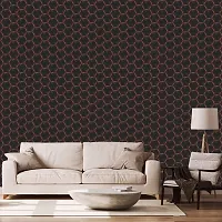 DeCorner - Self Adhesive Wallpaper for Walls (BlackHoneycomb) Extra Large Size (300x40) Cm Wall Stickers for Bedroom | Wall Stickers for Living Room | Wall Stickers for Kitchen | Pack of-1-thumb2