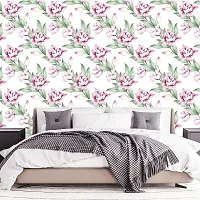 DeCorner - Self Adhesive Wallpaper for Walls (Basant Tulip) Extra Large Size (300x40) Cm Wall Stickers for Bedroom | Wall Stickers for Living Room | Wall Stickers for Kitchen | Pack of-1-thumb4