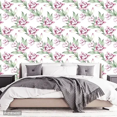 DeCorner - Self Adhesive Wallpaper for Walls (Basant Tulip) Extra Large Size (300x40) Cm Wall Stickers for Bedroom | Wall Stickers for Living Room | Wall Stickers for Kitchen | Pack of-1-thumb5