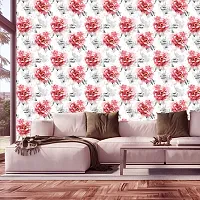 WALLWEAR - Self Adhesive Wallpaper For Walls And Wall Sticker For Home D&eacute;cor (PaintingRose) Extra Large Size (300x40cm) 3D Wall Papers For Bedroom, Livingroom, Kitchen, Hall, Office Etc Decorations-thumb3