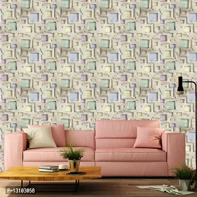 WALLWEAR - Self Adhesive Wallpaper For Walls And Wall Sticker For Home D&eacute;cor (ChokorTakiya) Extra Large Size (300x40cm) 3D Wall Papers For Bedroom, Livingroom, Kitchen, Hall, Office Etc Decorations-thumb3