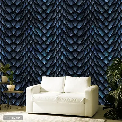 Self Adhesive Wallpapers (SnakeLeather) Wall Stickers Extra Large (300x40cm) for Bedroom | Livingroom | Kitchen | Hall Etc-thumb3