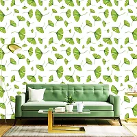 DeCorner - Self Adhesive Wallpaper for Walls (Biloba Leaf) Extra Large Size (300x40) Cm Wall Stickers for Bedroom | Wall Stickers for Living Room | Wall Stickers for Kitchen | Pack of-1-thumb3