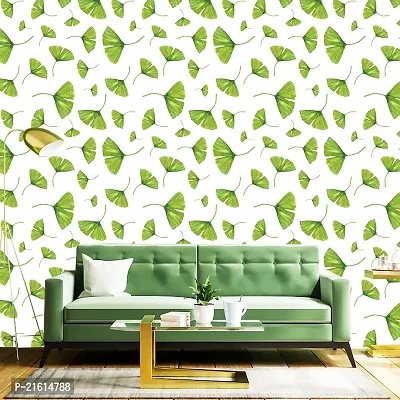 DeCorner - Self Adhesive Wallpaper for Walls (Biloba Leaf) Extra Large Size (300x40) Cm Wall Stickers for Bedroom | Wall Stickers for Living Room | Wall Stickers for Kitchen | Pack of-1-thumb4