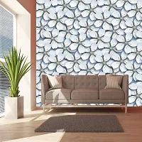 DeCorner - Self Adhesive Wallpaper for Walls (GreyFlower) Extra Large Size (300x40) Cm Wall Stickers for Bedroom | Wall Stickers for Living Room | Wall Stickers for Kitchen | Pack of-1-thumb4