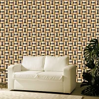 WALLWEAR - Self Adhesive Wallpaper For Walls And Wall Sticker For Home D&eacute;cor (WoodSqaure) Extra Large Size (300x40cm) 3D Wall Papers For Bedroom, Livingroom, Kitchen, Hall, Office Etc Decorations-thumb3