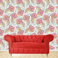 WALLWEAR - Self Adhesive Wallpaper For Walls And Wall Sticker For Home D&eacute;cor (PeacockTexture) Extra Large Size (300x40cm) 3D Wall Papers For Bedroom, Livingroom, Kitchen, Hall, Office Etc Decorations-thumb3