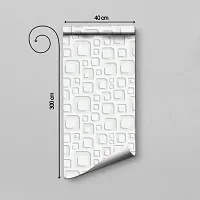 DeCorner - Self Adhesive Wallpaper for Walls (3DSquare) Extra Large Size (300x40) Cm Wall Stickers for Bedroom | Wall Stickers for Living Room | Wall Stickers for Kitchen | Pack of-1-thumb1