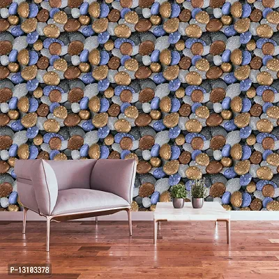 WALLWEAR - Self Adhesive Wallpaper For Walls And Wall Sticker For Home D&eacute;cor (WaterBall) Extra Large Size (300x40cm) 3D Wall Papers For Bedroom, Livingroom, Kitchen, Hall, Office Etc Decorations-thumb3