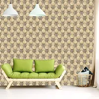 DeCorner - Self Adhesive Wallpaper for Walls (WoodenGems) Extra Large Size (300x40) Cm Wall Stickers for Bedroom | Wall Stickers for Living Room | Wall Stickers for Kitchen | Pack of-1-thumb4