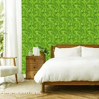 DeCorner - Self Adhesive Wallpaper for Walls (GreenPatti) Extra Large Size (300x40) Cm Wall Stickers for Bedroom | Wall Stickers for Living Room | Wall Stickers for Kitchen | Pack of-1-thumb4