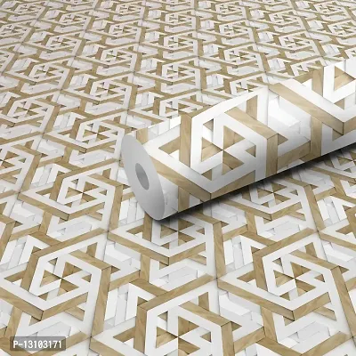 WALLWEAR - Self Adhesive Wallpaper For Walls And Wall Sticker For Home D&eacute;cor (illuMaze) Extra Large Size (300x40cm) 3D Wall Papers For Bedroom, Livingroom, Kitchen, Hall, Office Etc Decorations