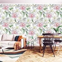 DeCorner - Self Adhesive Wallpaper for Walls (Butterfly Jasmine) Extra Large Size (300x40) Cm Wall Stickers for Bedroom | Wall Stickers for Living Room | Wall Stickers for Kitchen | Pack of-1-thumb2