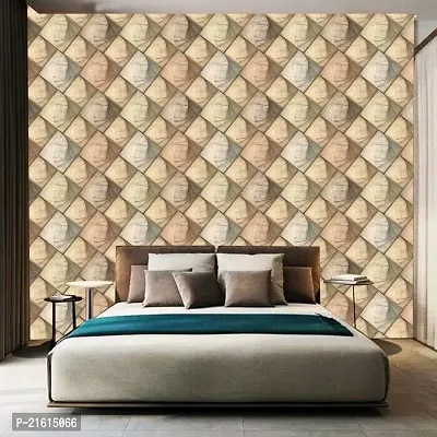 DeCorner - Self Adhesive Wallpaper for Walls (SquarePeSquare) Extra Large Size (300x40) Cm Wall Stickers for Bedroom | Wall Stickers for Living Room | Wall Stickers for Kitchen | Pack of-1-thumb3