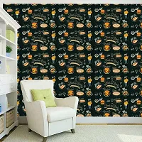 DeCorner - Self Adhesive Wallpaper for Walls (ChineseFood) Extra Large Size (300x40) Cm Wall Stickers for Bedroom | Wall Stickers for Living Room | Wall Stickers for Kitchen | Pack of-1-thumb2