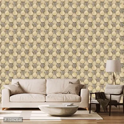 Self Adhesive Wallpapers (WoodenGems) Wall Stickers Extra Large (300x40cm) for Bedroom | Livingroom | Kitchen | Hall Etc-thumb3