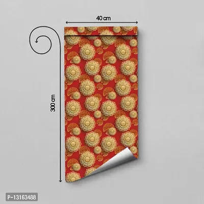 Self Adhesive Wallpapers (Rakhi) Wall Stickers Extra Large (300x40cm) for Bedroom | Livingroom | Kitchen | Hall Etc-thumb2