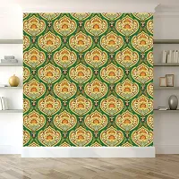 DeCorner - Self Adhesive Wallpaper for Walls (JaipurTextureYellow) Extra Large Size (300x40) Cm Wall Stickers for Bedroom | Wall Stickers for Living Room | Wall Stickers for Kitchen | Pack of-1-thumb3