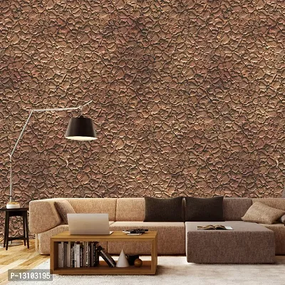 WALLWEAR - Self Adhesive Wallpaper For Walls And Wall Sticker For Home D&eacute;cor (Khurdura) Extra Large Size (300x40cm) 3D Wall Papers For Bedroom, Livingroom, Kitchen, Hall, Office Etc Decorations-thumb3