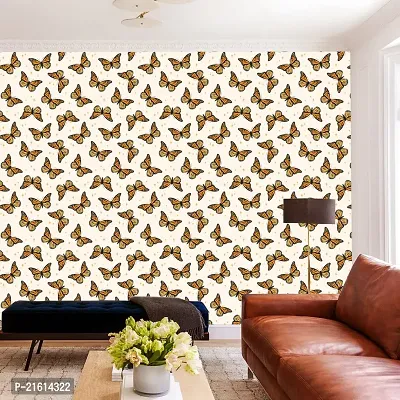 DeCorner - Self Adhesive Wallpaper for Walls (Titli) Extra Large Size (300x40) Cm Wall Stickers for Bedroom | Wall Stickers for Living Room | Wall Stickers for Kitchen | Pack of-1-thumb5