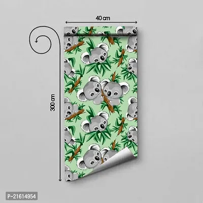 DeCorner - Self Adhesive Wallpaper for Walls (Koala) Extra Large Size (300x40) Cm Wall Stickers for Bedroom | Wall Stickers for Living Room | Wall Stickers for Kitchen | Pack of-1-thumb2