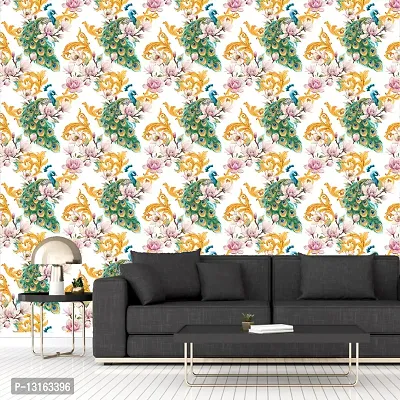 Self Adhesive Wallpapers (LotusMor) Wall Stickers Extra Large (300x40cm) for Bedroom | Livingroom | Kitchen | Hall Etc-thumb3