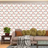 DeCorner - Self Adhesive Wallpaper for Walls (GudhalFool) Extra Large Size (300x40) Cm Wall Stickers for Bedroom | Wall Stickers for Living Room | Wall Stickers for Kitchen | Pack of-1-thumb1