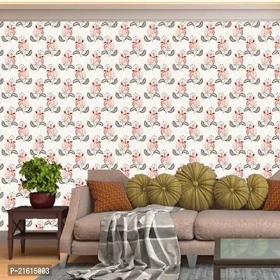 DeCorner - Self Adhesive Wallpaper for Walls (GudhalFool) Extra Large Size (300x40) Cm Wall Stickers for Bedroom | Wall Stickers for Living Room | Wall Stickers for Kitchen | Pack of-1-thumb2