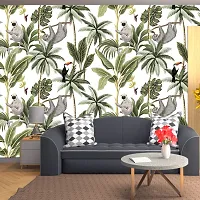 Self Adhesive Wallpapers (JungleMonkey) Wall Stickers Extra Large (300x40cm) for Bedroom | Livingroom | Kitchen | Hall Etc-thumb3