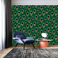 WALLWEAR - Self Adhesive Wallpaper For Walls And Wall Sticker For Home D&eacute;cor (MorPankh) Extra Large Size (300x40cm) 3D Wall Papers For Bedroom, Livingroom, Kitchen, Hall, Office Etc Decorations-thumb3