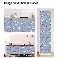 Self Adhesive Wallpapers (SweetDreams) Wall Stickers Extra Large (300x40cm) for Bedroom | Livingroom | Kitchen | Hall Etc-thumb4