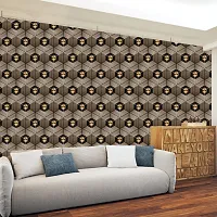 Self Adhesive Wallpapers (GeometricShap) Wall Stickers Extra Large (300x40cm) for Bedroom | Livingroom | Kitchen | Hall Etc-thumb2