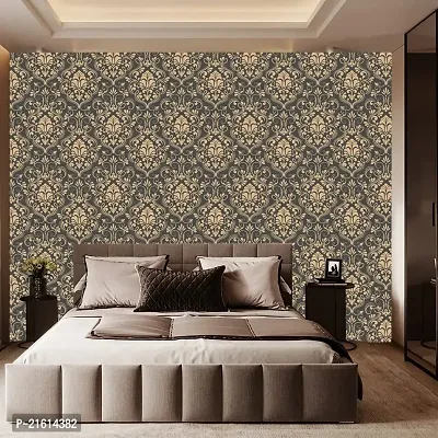 DeCorner - Self Adhesive Wallpaper for Walls (BlackGold) Extra Large Size (300x40) Cm Wall Stickers for Bedroom | Wall Stickers for Living Room | Wall Stickers for Kitchen | Pack of-1-thumb4