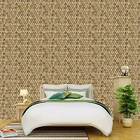 DeCorner - Self Adhesive Wallpaper for Walls (GoldenJali) Extra Large Size (300x40) Cm Wall Stickers for Bedroom | Wall Stickers for Living Room | Wall Stickers for Kitchen | Pack of-1-thumb4