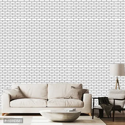 Self Adhesive Wallpapers (WhiteBox) Wall Stickers Extra Large (300x40cm) for Bedroom | Livingroom | Kitchen | Hall Etc-thumb3