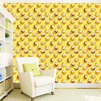 DeCorner - Self Adhesive Wallpaper for Walls (Emoji) Extra Large Size (300x40) Cm Wall Stickers for Bedroom | Wall Stickers for Living Room | Wall Stickers for Kitchen | Pack of-1-thumb2