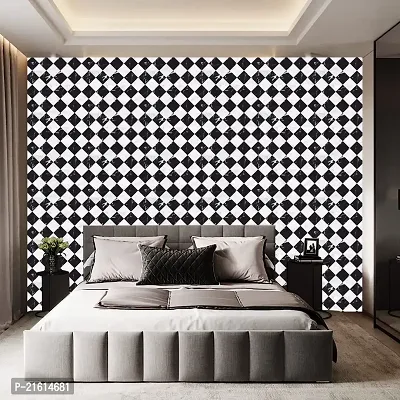 DeCorner - Self Adhesive Wallpaper for Walls (ChessMarble) Extra Large Size (300x40) Cm Wall Stickers for Bedroom | Wall Stickers for Living Room | Wall Stickers for Kitchen | Pack of-1-thumb5