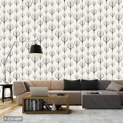 DeCorner - Self Adhesive Wallpaper for Walls (JointLeaf) Extra Large Size (300x40) Cm Wall Stickers for Bedroom | Wall Stickers for Living Room | Wall Stickers for Kitchen | Pack of-1-thumb2