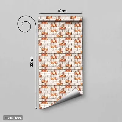 DeCorner - Self Adhesive Wallpaper for Walls (KarachiWall) Extra Large Size (300x40) Cm Wall Stickers for Bedroom | Wall Stickers for Living Room | Wall Stickers for Kitchen | Pack of-1-thumb2