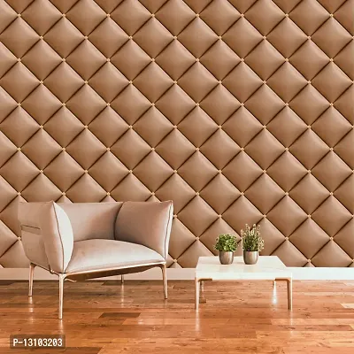 WALLWEAR - Self Adhesive Wallpaper For Walls And Wall Sticker For Home D&eacute;cor (LetherFether) Extra Large Size (300x40cm) 3D Wall Papers For Bedroom, Livingroom, Kitchen, Hall, Office Etc Decorations-thumb4