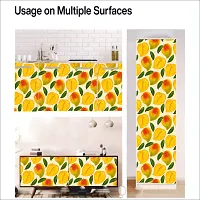 WALLWEAR - Self Adhesive Wallpaper For Walls And Wall Sticker For Home D&eacute;cor (Mango) Extra Large Size (300x40cm) 3D Wall Papers For Bedroom, Livingroom, Kitchen, Hall, Office Etc Decorations-thumb4