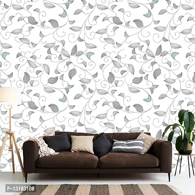 WALLWEAR - Self Adhesive Wallpaper For Walls And Wall Sticker For Home D&eacute;cor (JaydaPatti) Extra Large Size (300x40cm) 3D Wall Papers For Bedroom, Livingroom, Kitchen, Hall, Office Etc Decorations-thumb3