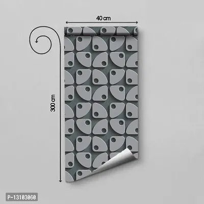 WALLWEAR - Self Adhesive Wallpaper For Walls And Wall Sticker For Home D&eacute;cor (Chumbak) Extra Large Size (300x40cm) 3D Wall Papers For Bedroom, Livingroom, Kitchen, Hall, Office Etc Decorations-thumb2