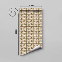 Self Adhesive Wallpapers (Shatranj) Wall Stickers Extra Large (300x40cm) for Bedroom | Livingroom | Kitchen | Hall Etc-thumb1