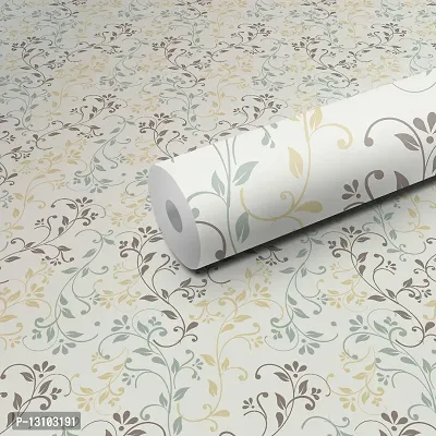 WALLWEAR - Self Adhesive Wallpaper For Walls And Wall Sticker For Home D&eacute;cor (Kampatti) Extra Large Size (300x40cm) 3D Wall Papers For Bedroom, Livingroom, Kitchen, Hall, Office Etc Decorations