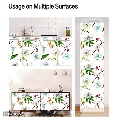 Stylish Fancy Designer Vinyl Self Adhesive Wallpaper Stickers For Home Decoration Big Size 300x40 Cm Wall Stickers For Wall-thumb5